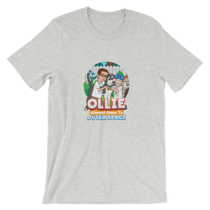 Ollie Almost Goes To Outer Space Short-Sleeve Unisex Adult T-Shirt (Design 4)