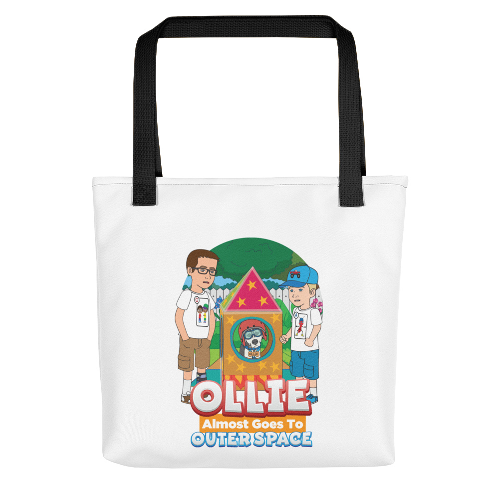 Ollie Almost Goes To Outer Space Tote Bag