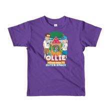 Load image into Gallery viewer, Ollie Almost Goes To Outer Space Short-Sleeve Kids T-Shirt (Design 7)