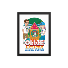 Load image into Gallery viewer, Ollie Almost Goes To Outer Space Framed Poster