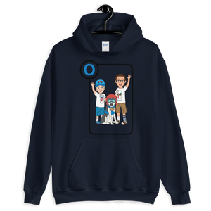 Ollie Almost Goes To Outer Space Adult Unisex Hoodie (Design 1)