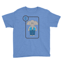 Load image into Gallery viewer, E Is For Eddie The Elephant Short Sleeve Kids T-Shirt
