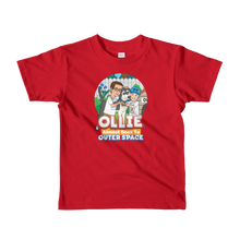 Load image into Gallery viewer, Ollie Almost Goes To Outer Space Short-Sleeve Kids T-Shirt (Design 4)