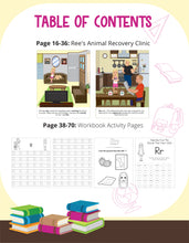 Load image into Gallery viewer, Ree&#39;s Animal Recovery Clinic Story + Workbook