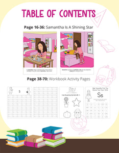 Samantha Is A Shining Star Story + Workbook